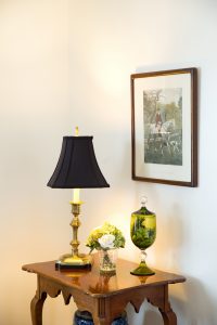 Architectural photography, Judson Services, Foyer, Lamp, Table with Lamp